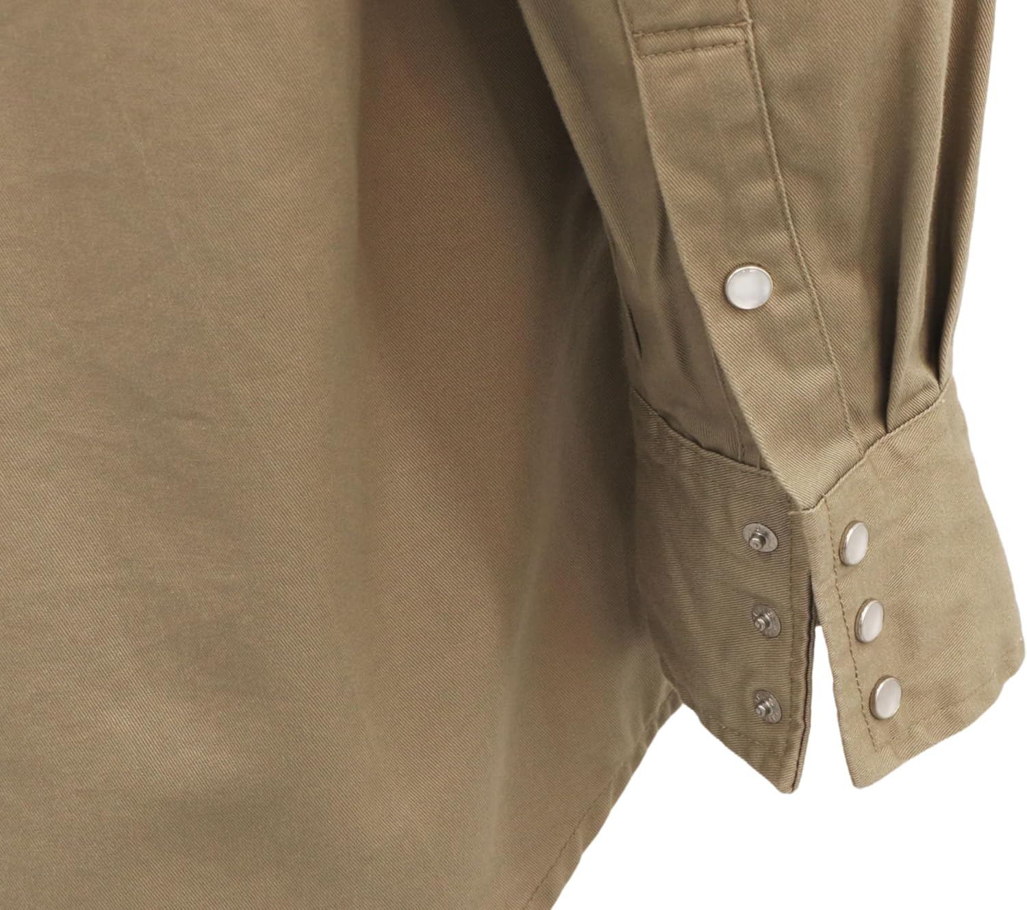 BOCOMAL FR Shirts Flame Resistant 100% C NFPA2112 7.5oz Men's Fire Retardant Welding Shirt - Image 6