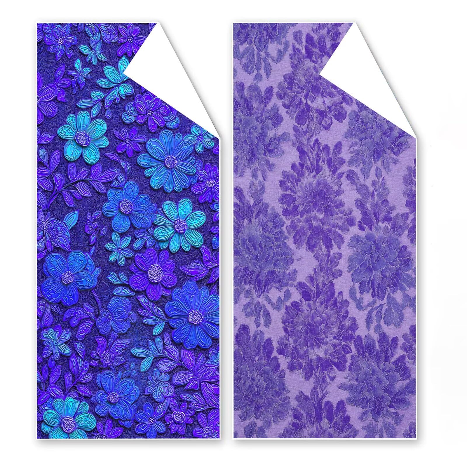 Telo Mare Microfibra 90x180 cm Telo Mare Grande, Asciugamano Palestra Assorbente Asciugatura Rapida, Asciugamano Mare Antisabbi Stuoia Spiaggia per Piscina, Campeggio, Viaggio - Modello Viola G1-742
