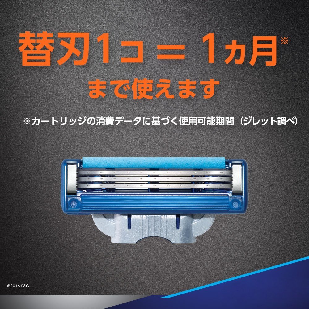 Amazon.co.jp: ジレット マッハシンスリー ターボ 替刃4個入 カミソリ