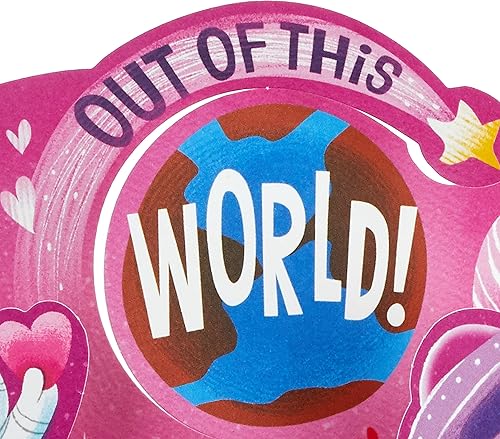 Miniatura 3 de Hallmark Pop Up Tarjeta de San Valentín (fuera de este mundo) (5VFE2247)