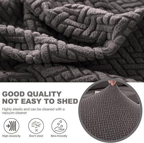 Miniatura 3 de Funda universal resistente al desgaste, fundas de cojín elásticas de repuesto, antideslizantes en forma de L, fundas protectoras para reposacabezas