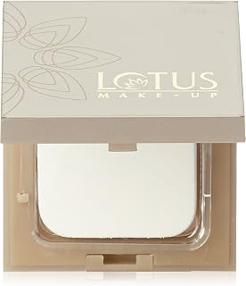 Lotus Makeup Pure Radiance Compact Matte Pearl | SPF 15 | Oil Control | Safe for Sensitive Skin | 9g Price In India