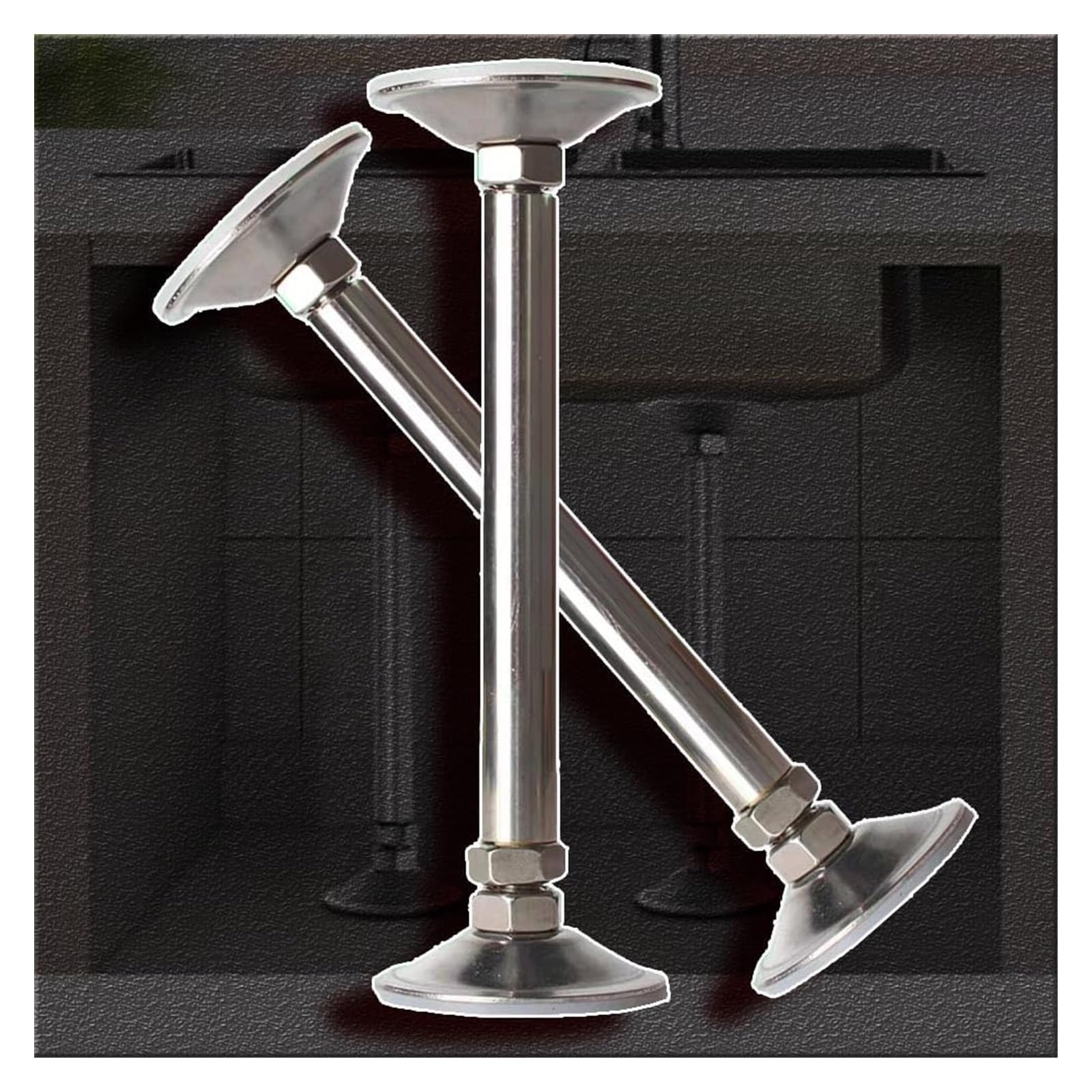Support de lavabo encastré réglable de 41 à 55 cm pour salle de bain
