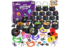 32 Pack of Pre-Filled Halloween Goodie Bags: A Hauntingly Good Time for Kids