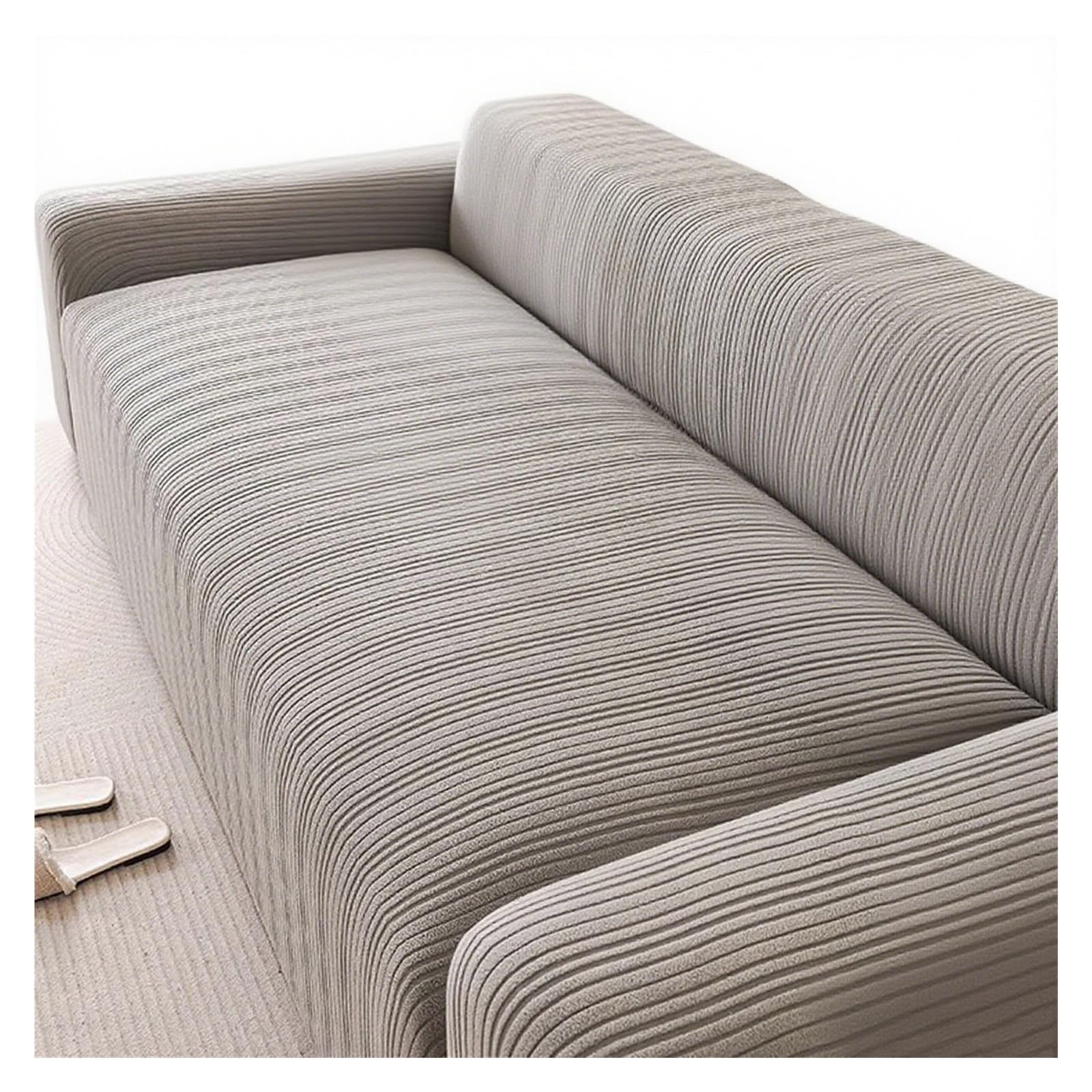 Housse de canapé velours pour salon chaleureux style 2