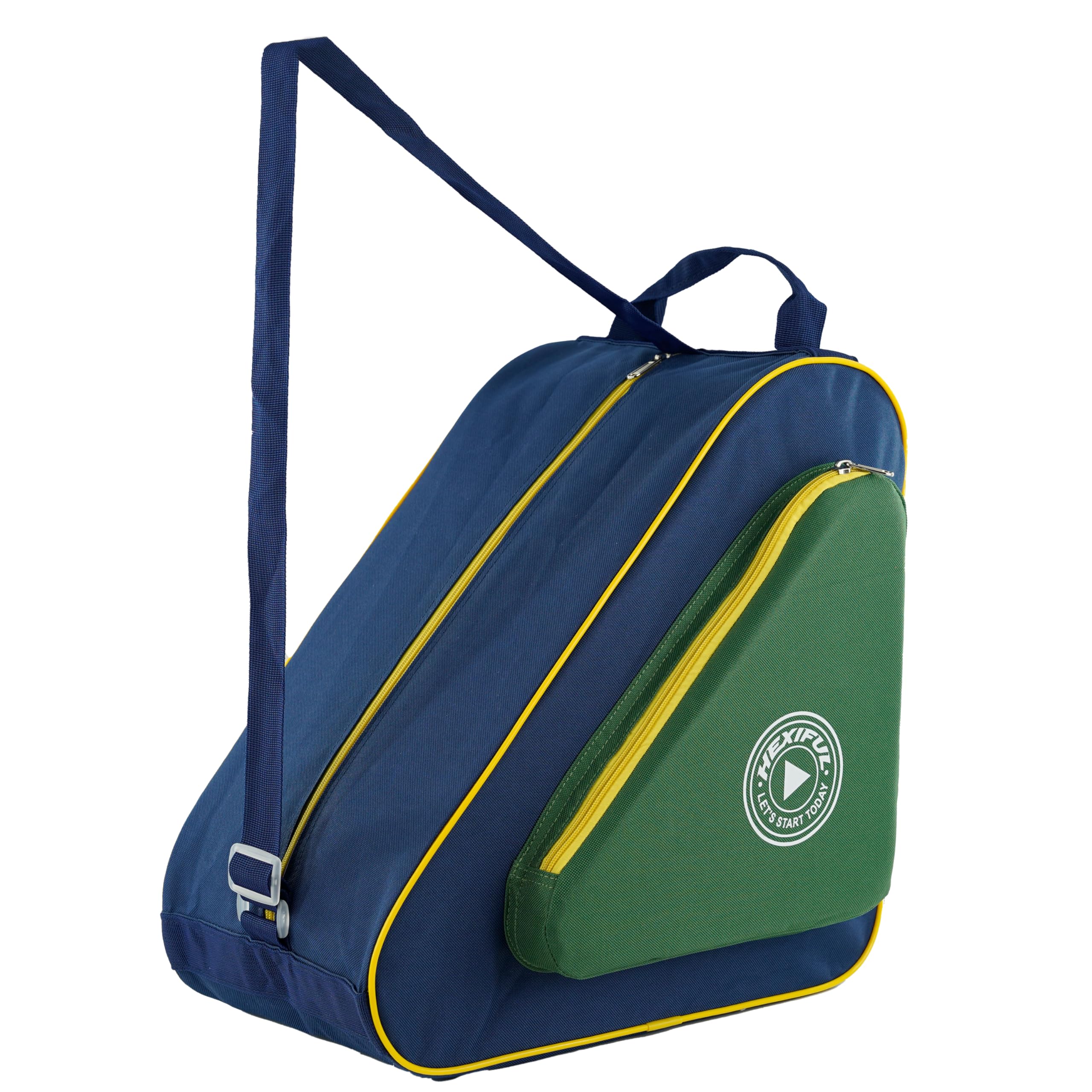 HEXIFUL Skate Bag for Ice, Inline, Roller &amp; Quad Skates - Kids &amp; Adults