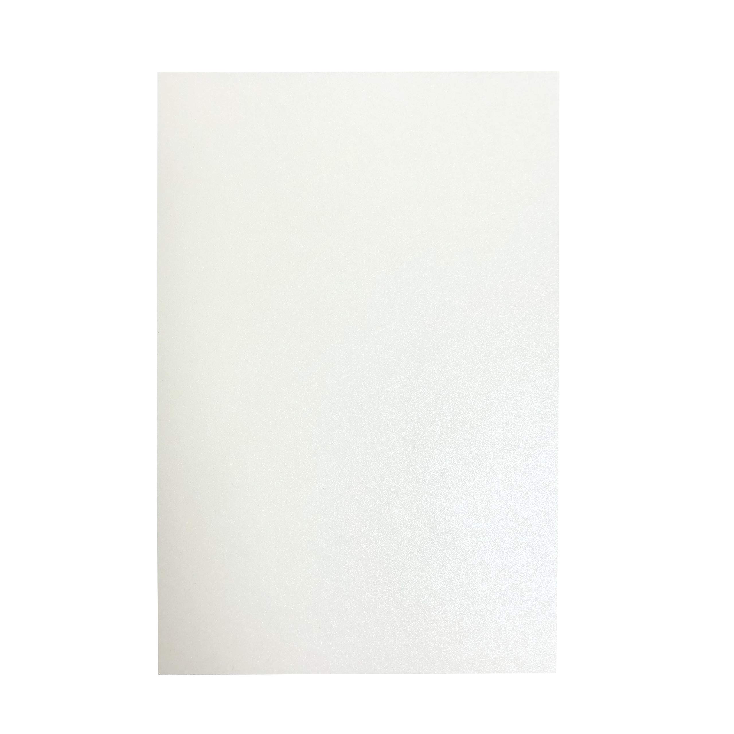 PONATIA25 Pieces/Lot 5 x 7'' 250 GSM Ivory Pearl Paper Blank Inner Sheets (5 x 7'' inches)