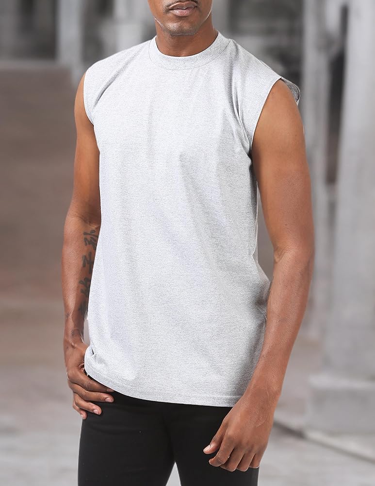 Amazon.com: Pro Club Men's Heavyweight Sleeveless Muscle T