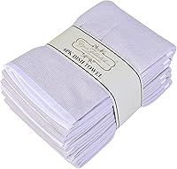 Vista 3 de Yourtablecloth Juego de toallas de cocina de algodón, paño de cocina de gran tamaño de 18 x 28 pulgadas, 100% algodón, súper suave, absorbente