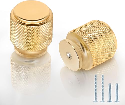 Miniatura 13 de 25 pomos moleteados para gabinetes, tiradores de cajones de cocina, perillas decorativas para armarios y cajones, herrajes moleteados