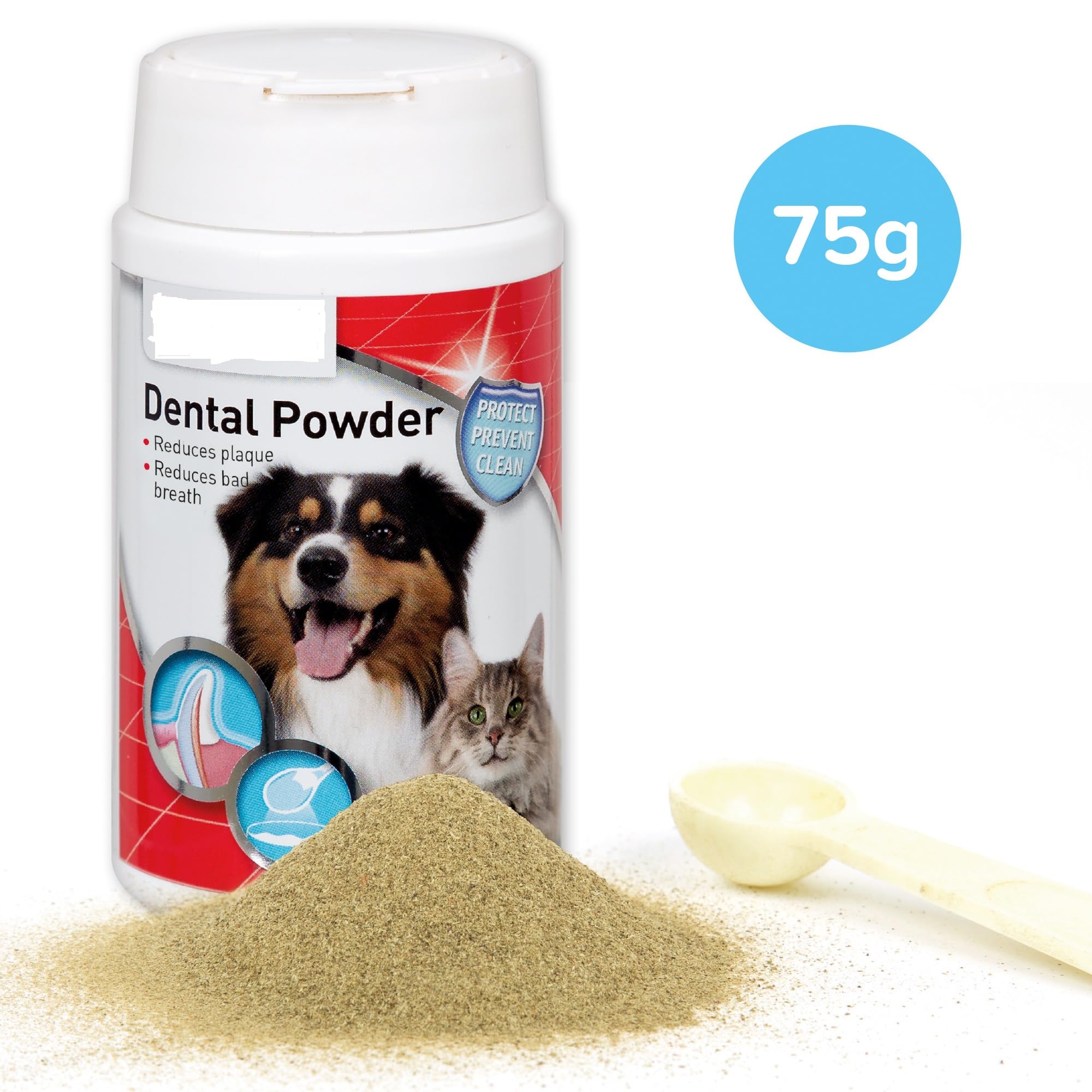 Dental Powder for Dogs and Cats, 75 gms, Fights Tooth Decay, Protects and Cleans, remove tartat & plaque 2