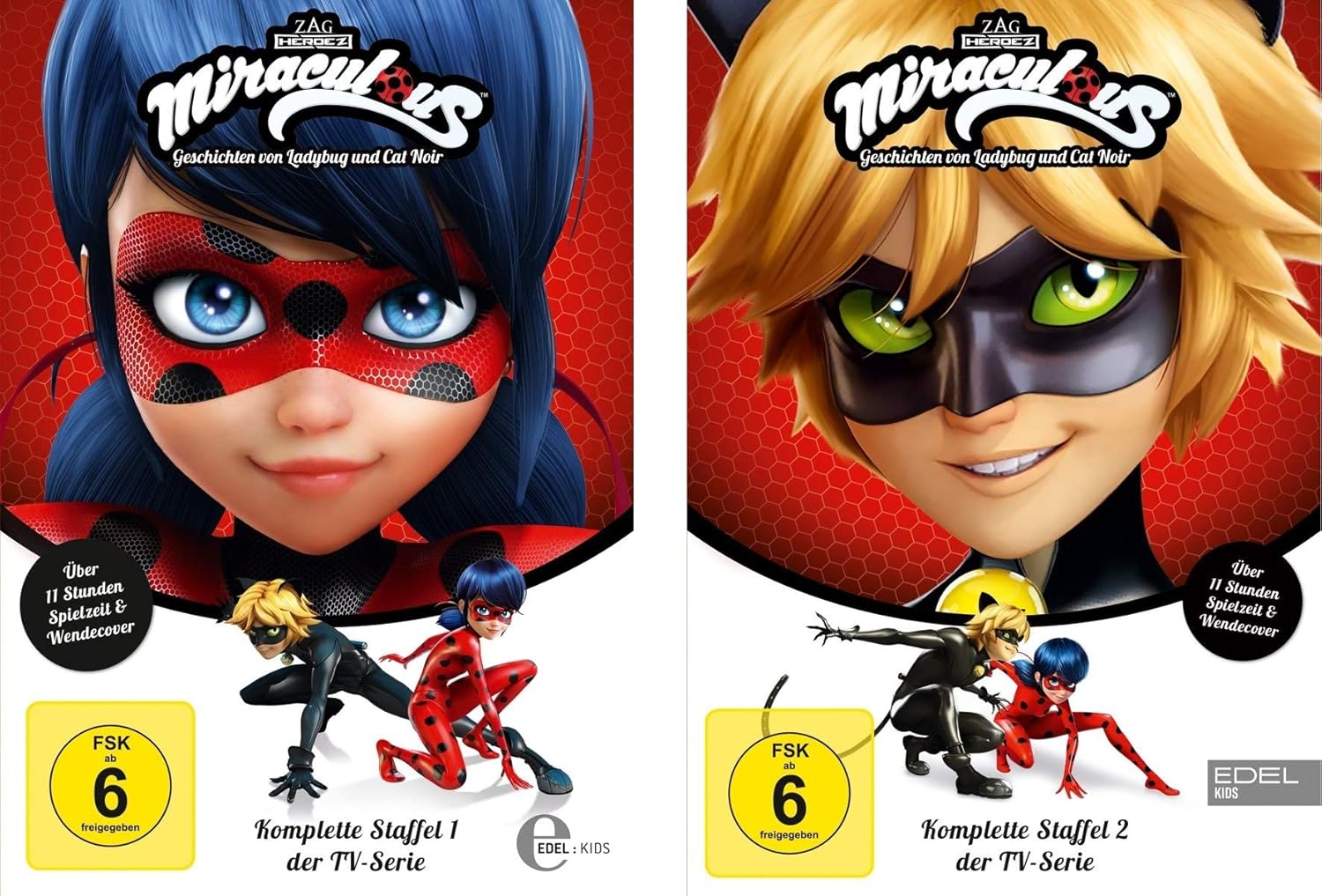 Miraculous Staffel 1 + 2 im Set Deutsche Originalware [6 DVD´s] Amazon.de Anime, Diverse