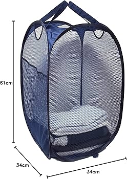 ランドリーバスケット 洗濯カゴ 洗濯物入れ , ゴミ箱入れ可能 Amazon｜[POSITIVE] 折りたたみ メッシュ カゴ 洗濯かご ランドリー