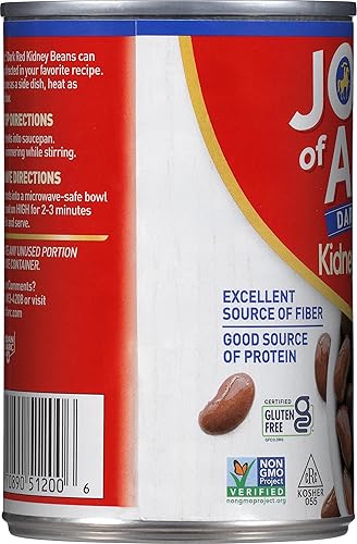 Miniatura 5 de Joan of Arc Frijoles rojos oscuros, 15.5 onzas (paquete de 12)