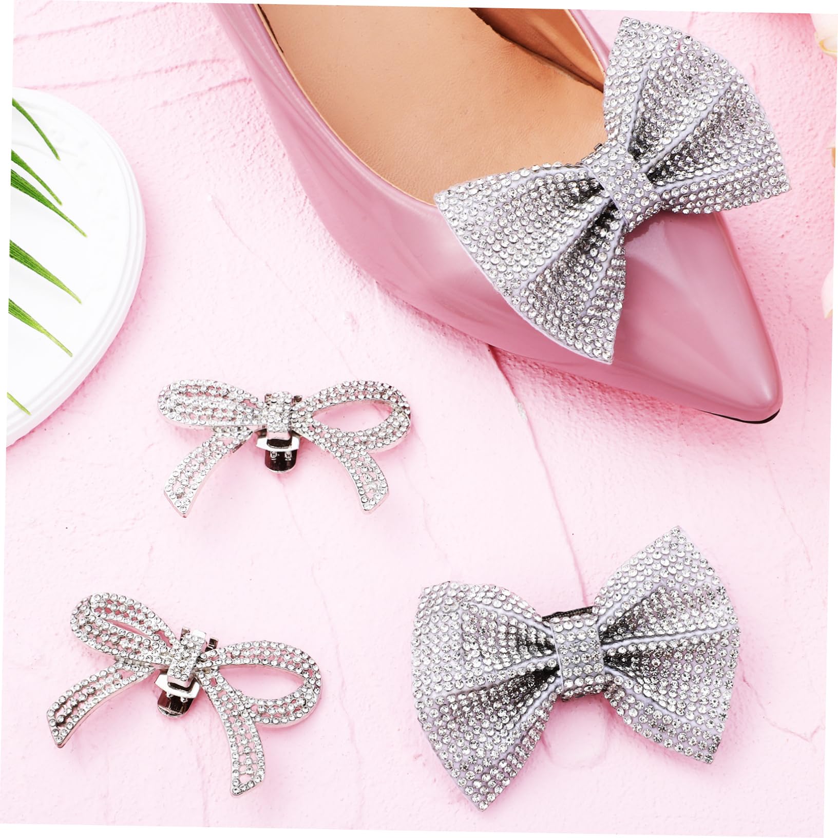 LIFKOME Rhinestone Klipsy Do Butów Dekoracyjne Klipsy Do Butów Na Obcasy Dla Pomp Obcas Buty Wisiorki Na Obcasy Biżuteria Dla Nowożeńców