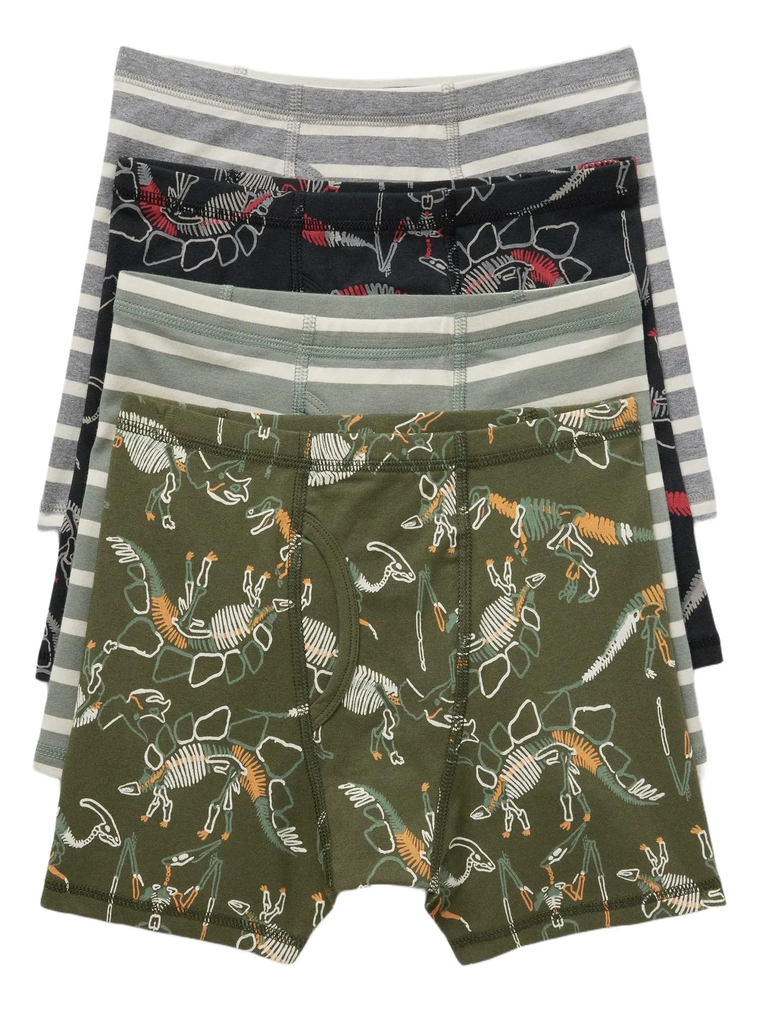 

                                                    GAP Boys 4-Pack Boxer Briefs Multi 1Cc XXL