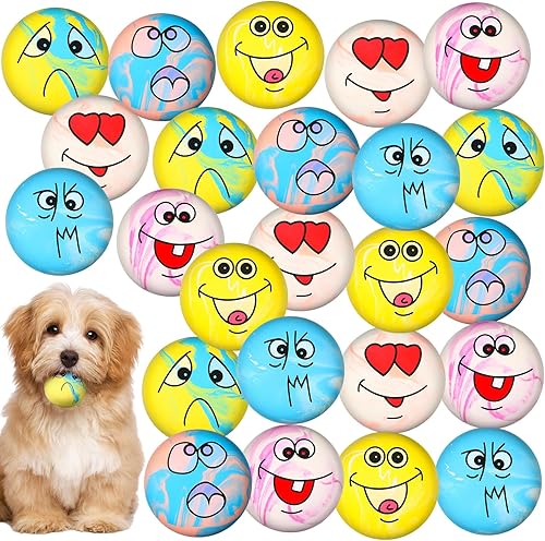 Miniatura 8 de 24 juguetes chirriantes divertidos para perros, juguetes suaves de látex para perros, bola chirriante interactiva para perros, pelotas de juego para