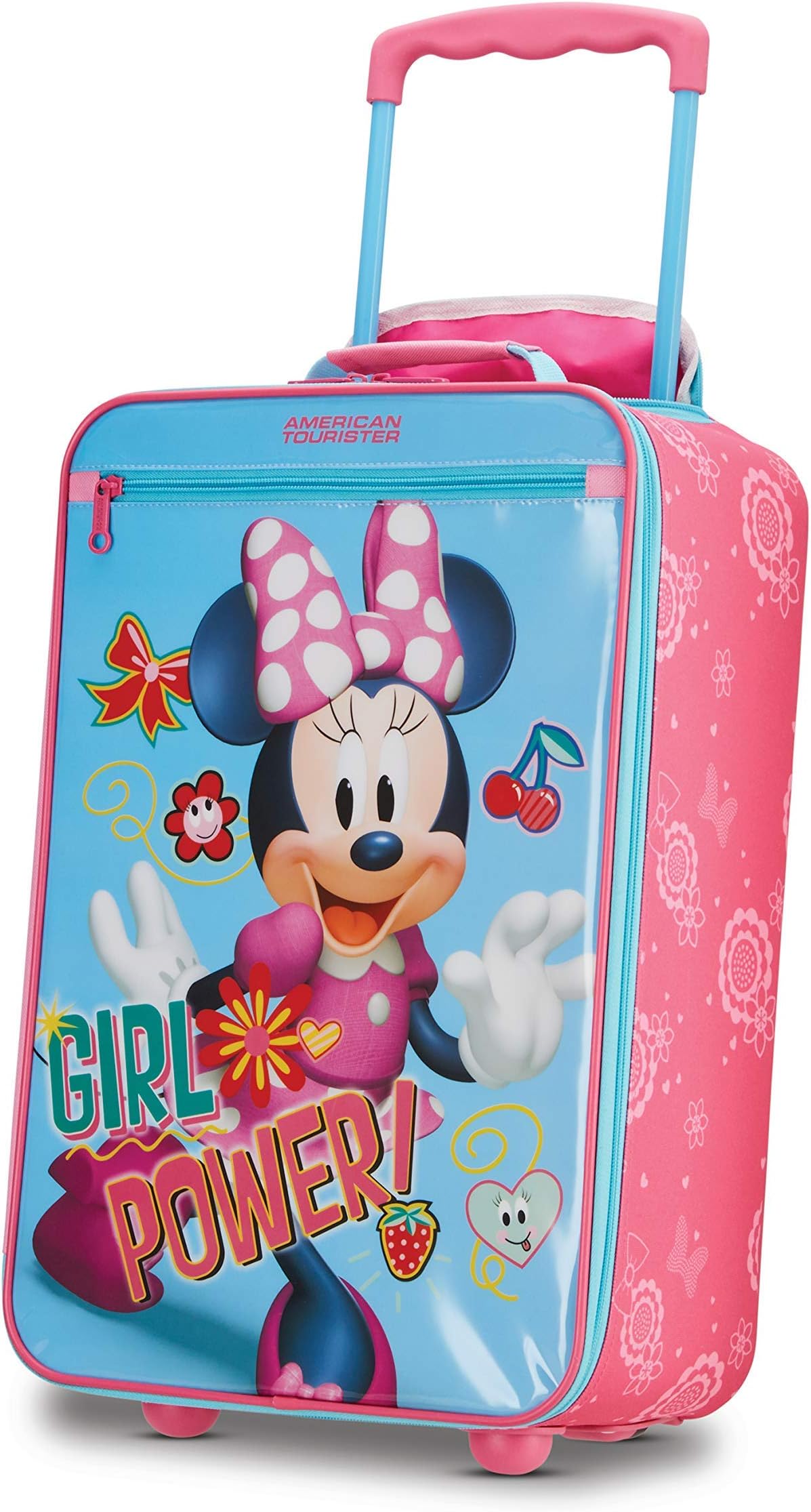 Disney Softside Upright Luggage, Minnie Mouse 2, Carry-On 18-Inch