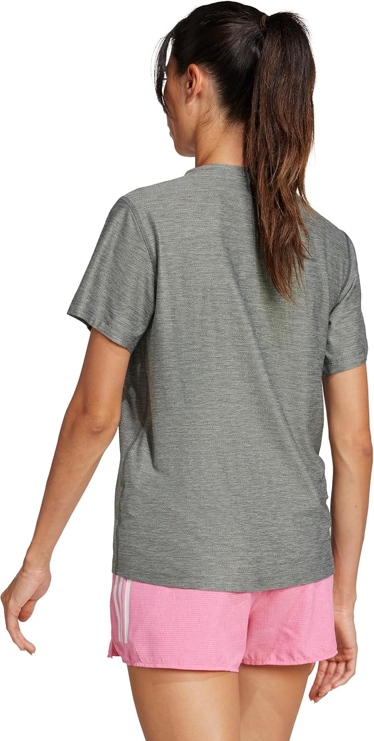 adidas Womens Own The Run T-Shirt - Image 3