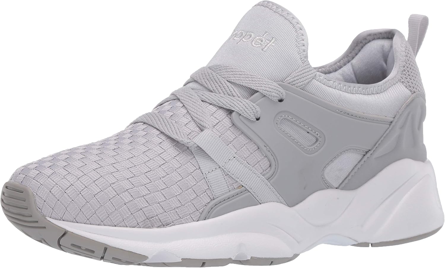 Propét Women's Stability Ultraweave Walking Shoe, Grey, 6 Medium US