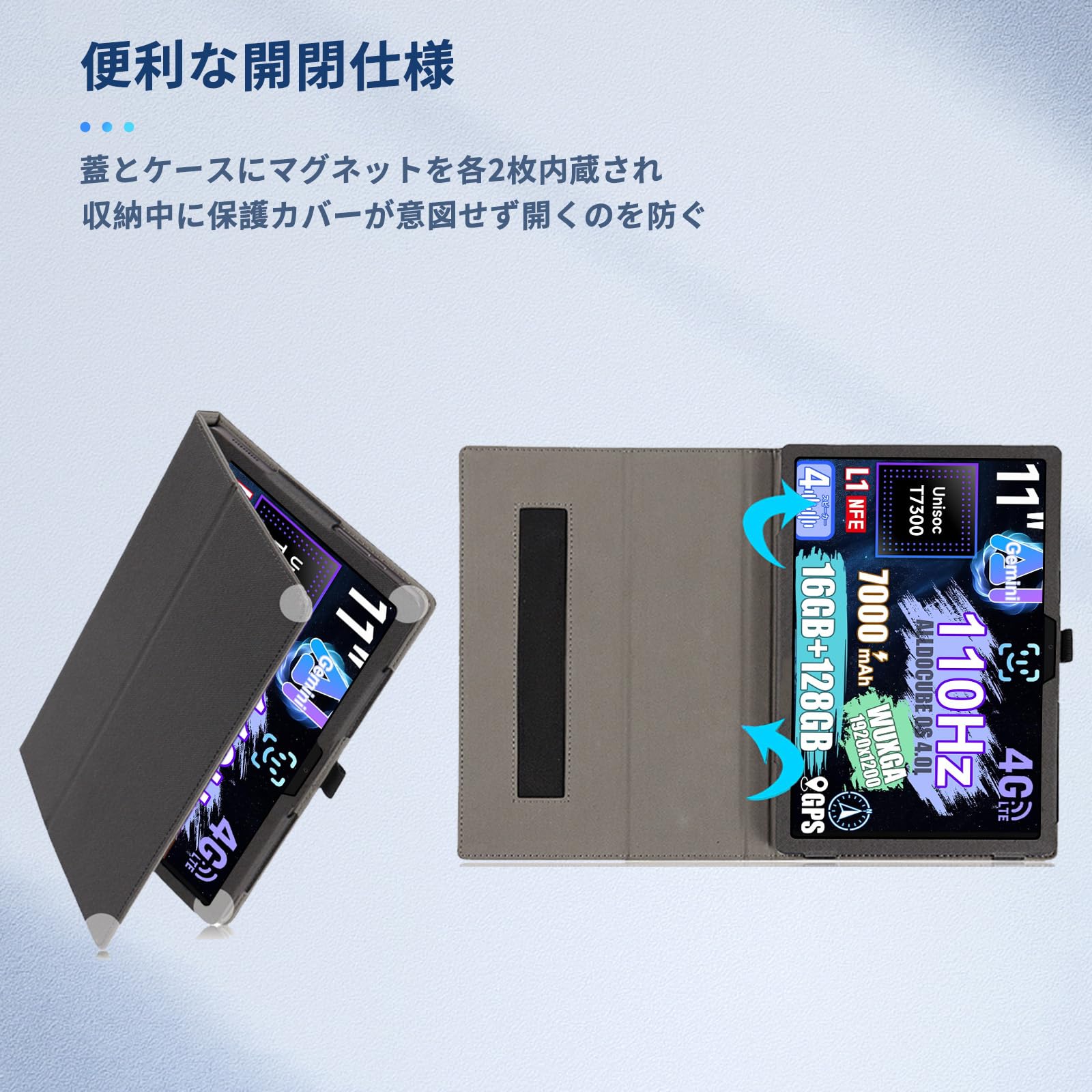 Amazon.co.jp: ALLDOCUBE iPlay 70E 用 ケース カバー 保護カバー