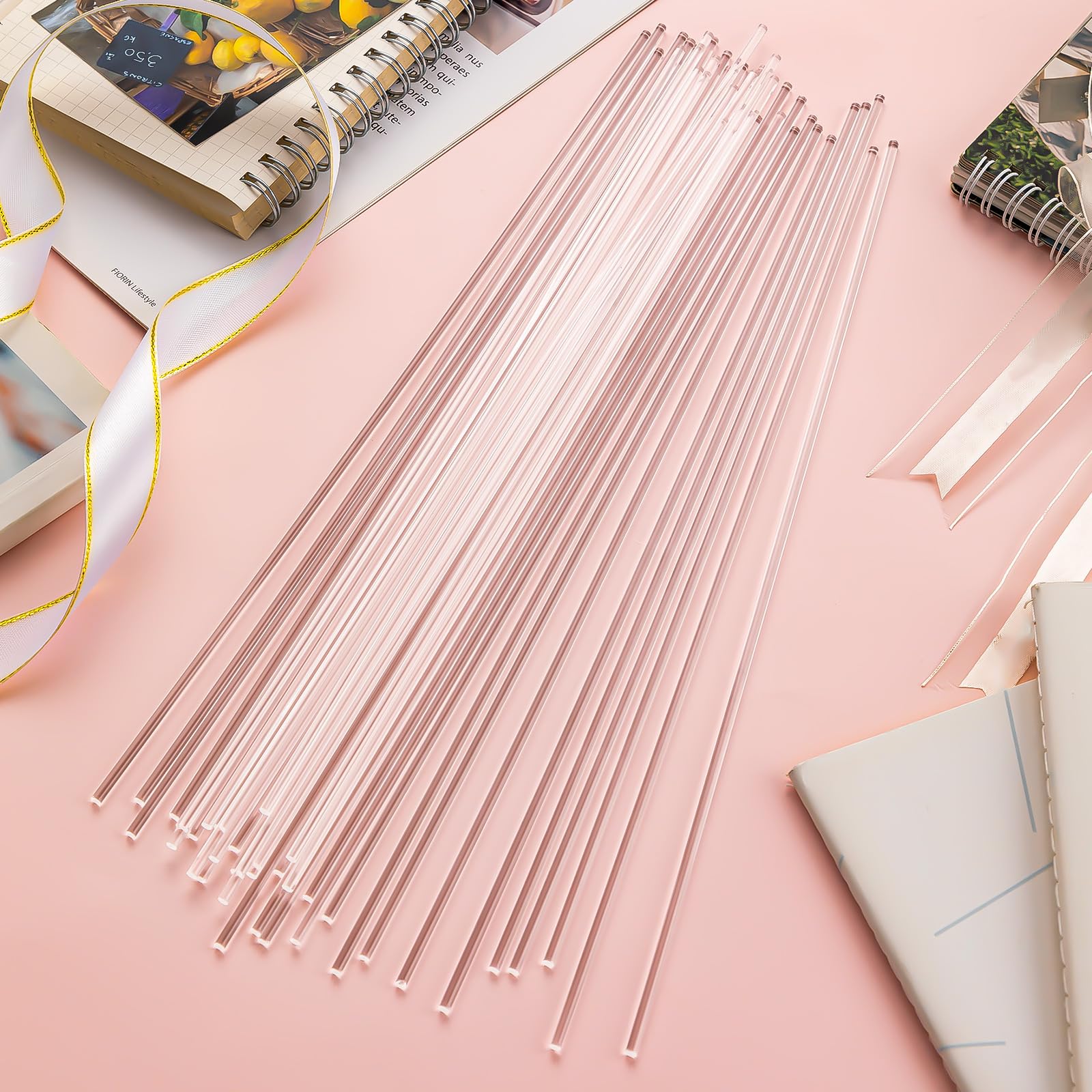 Acrylic Rods - 150 Pack for Crafts & Cake Pops -3