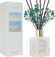 Vista 33 de Cocorina Juego de Difusor de Varillas, Difusor de Varillas de Flores Cachemira Vainilla, Difusor Aromático con Varillas Aceite Esencial de Fragancia