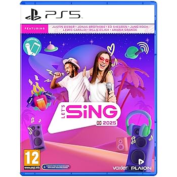 Let's Sing 2025 Solus - UK Edition (Playstation 5)