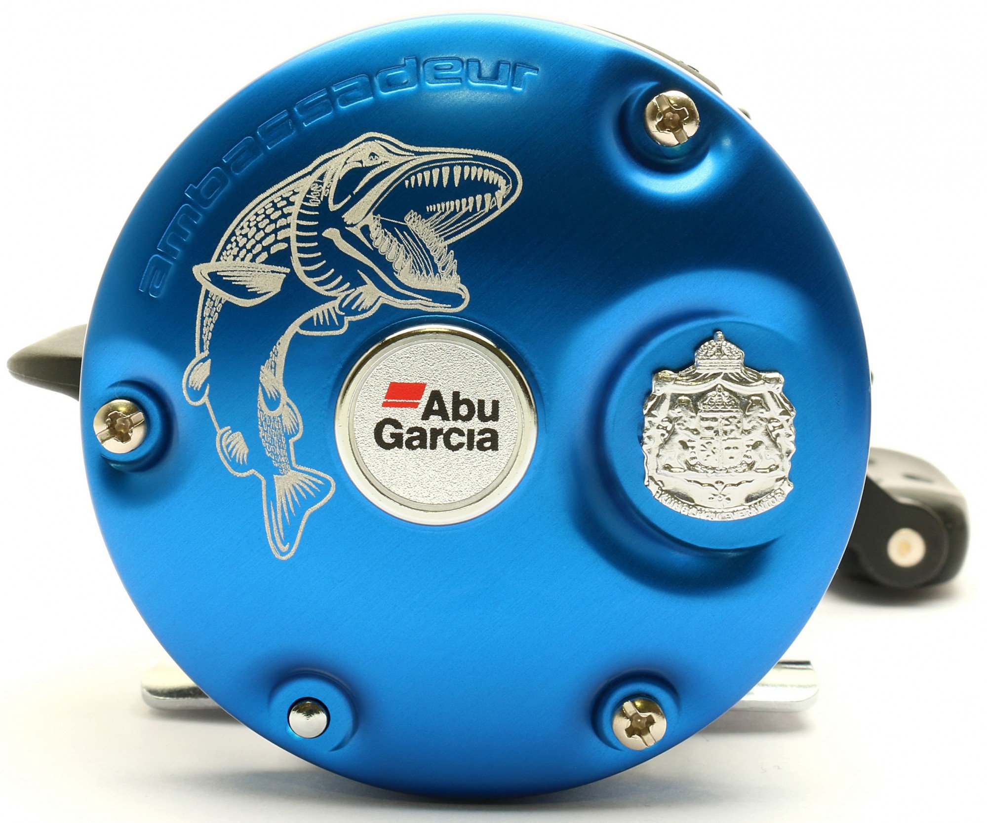 Abu Garcia Ambassadeur 5601 JB Multirollen, Blau/Schwarz, 13