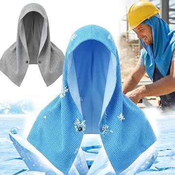 Upgrade Dual-Layer Strong Cooling Hoodie Towel - Instant 4X Cooling