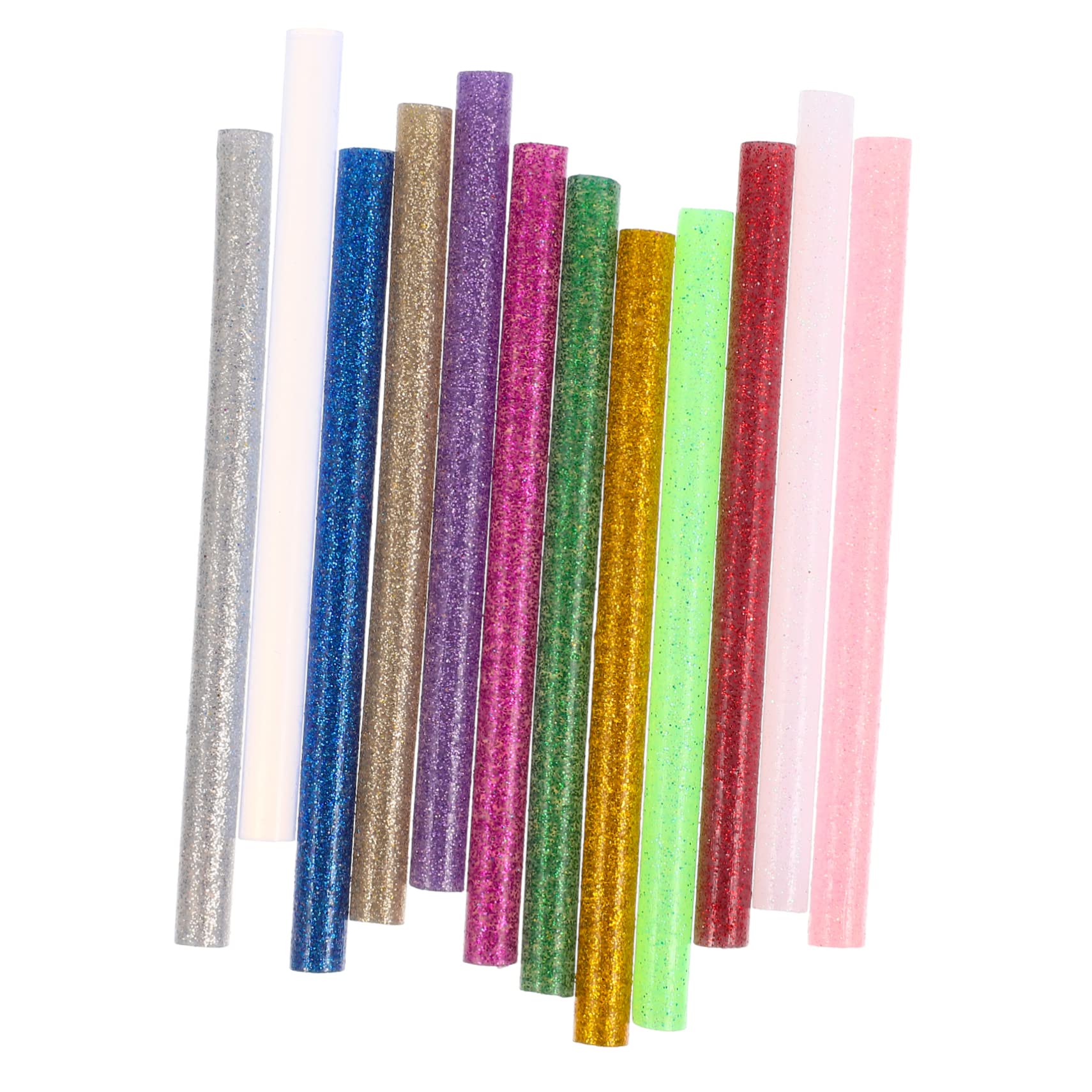 Bastoncini di Colla a Caldo Colorati 130 Pezzi per DIY | Termoplastica, Adesione Rapida, per Fughe Porte e Finestre, Decorazioni e Handcrafts