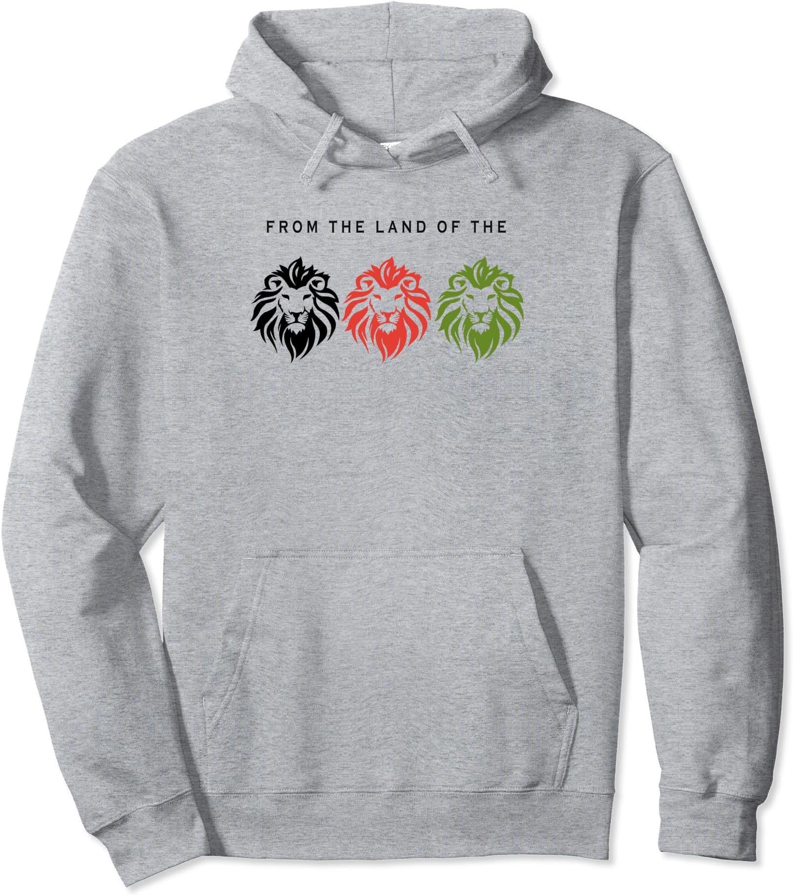 From the Land of the Lions Afghan Pride Pullover Hoodie