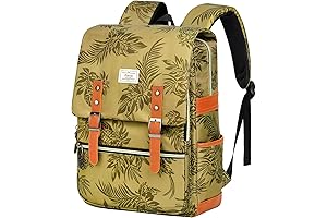 Vintage Nordance Backpack: 15.6-Inch Laptop Daypack for College or Casual Use