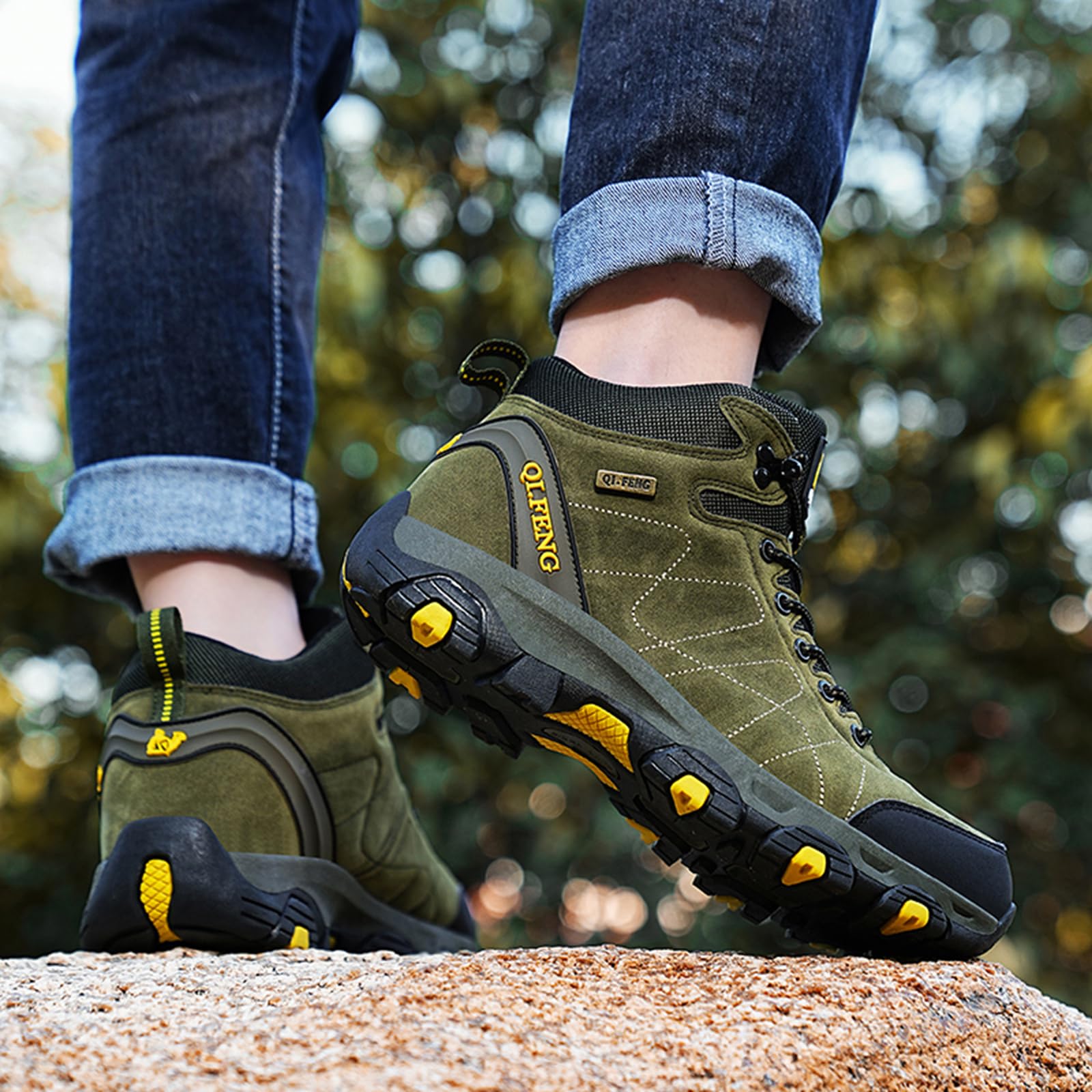 Luźne, odporne na uderzenia buty trekkingowe dla mężczyzn