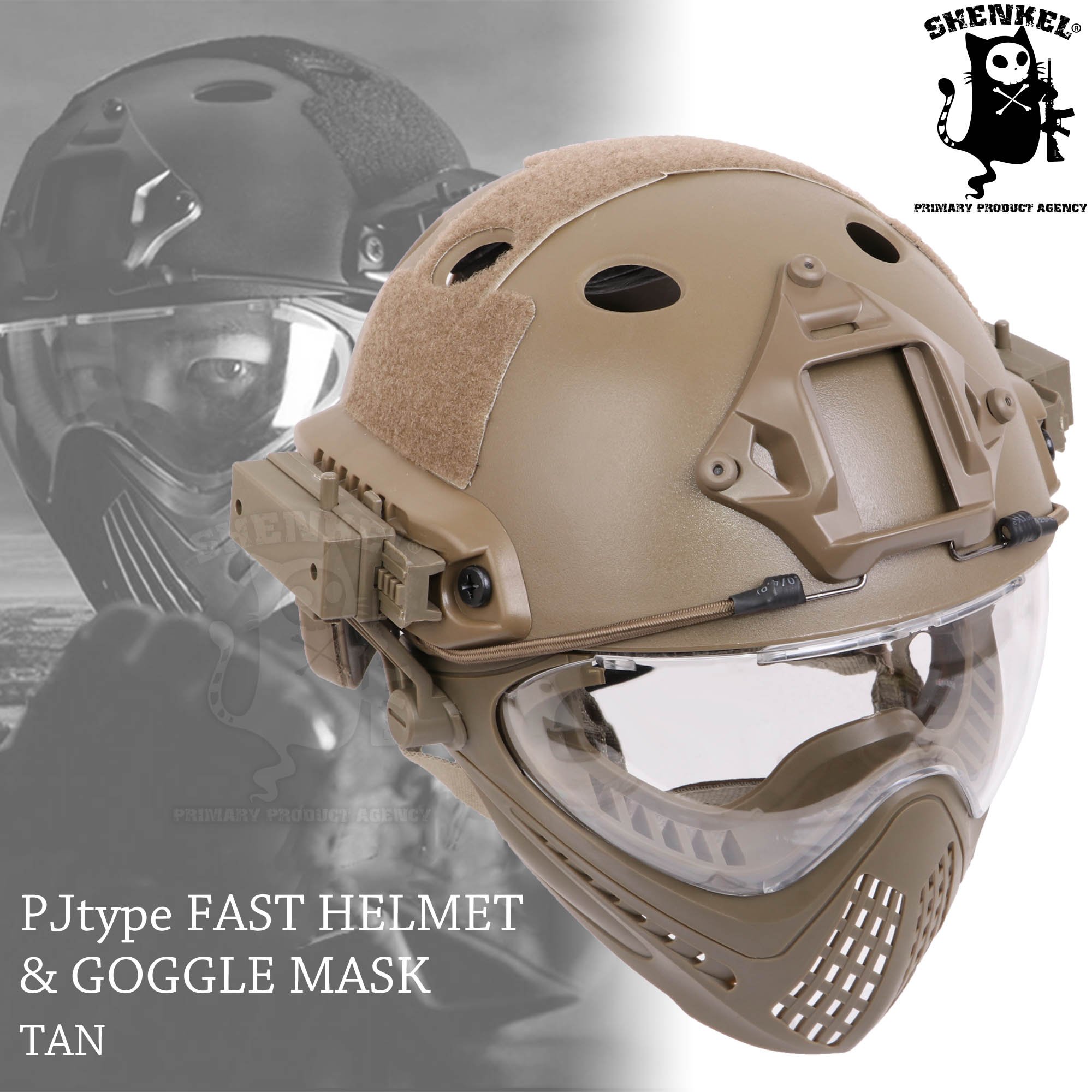 Amazon.co.jp: SHENKEL PJタイプ ヘルメット フルフェイス マスク