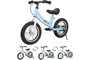 Balance Bike with Adjustable Foot Rest for 2, 3, 4, 5, 6,...