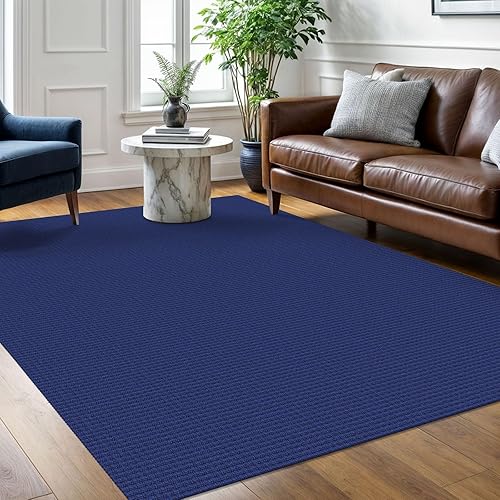 Miniatura 30 de Alfombra Trenzada de Área 3x5 Pies Alfombras Lavables para Entrada Alfombras Antideslizantes Boho Tapete para Puerta Interior Entrada Tapetes