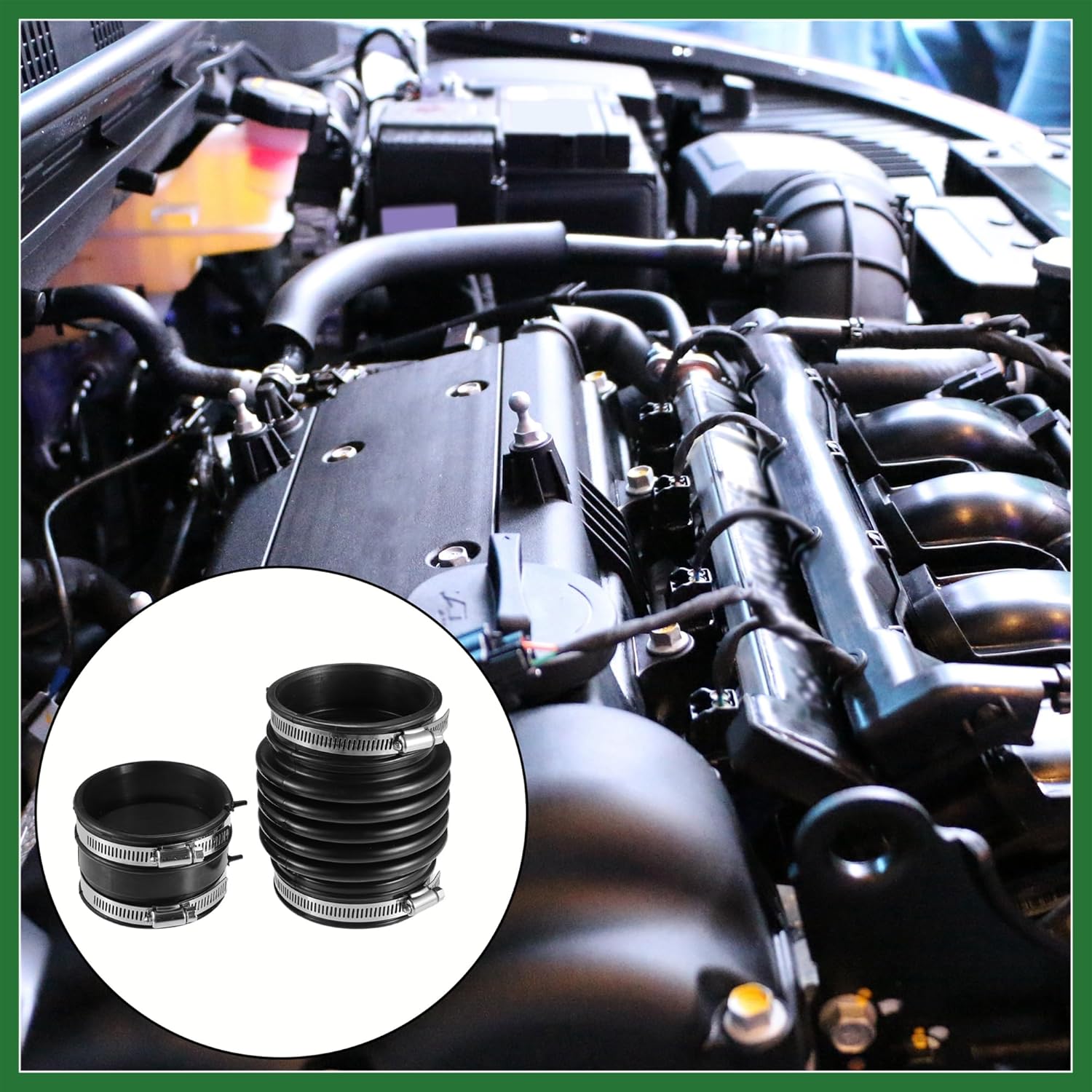 Motoforti 1 Set Air Intake Tube Hose Replacement No.16576EA200 for Nissan Frontier 2005-2019 for Nissan Pathfinder 2005-2012 for Nissan Xterra 2005-2015 Long-lasting