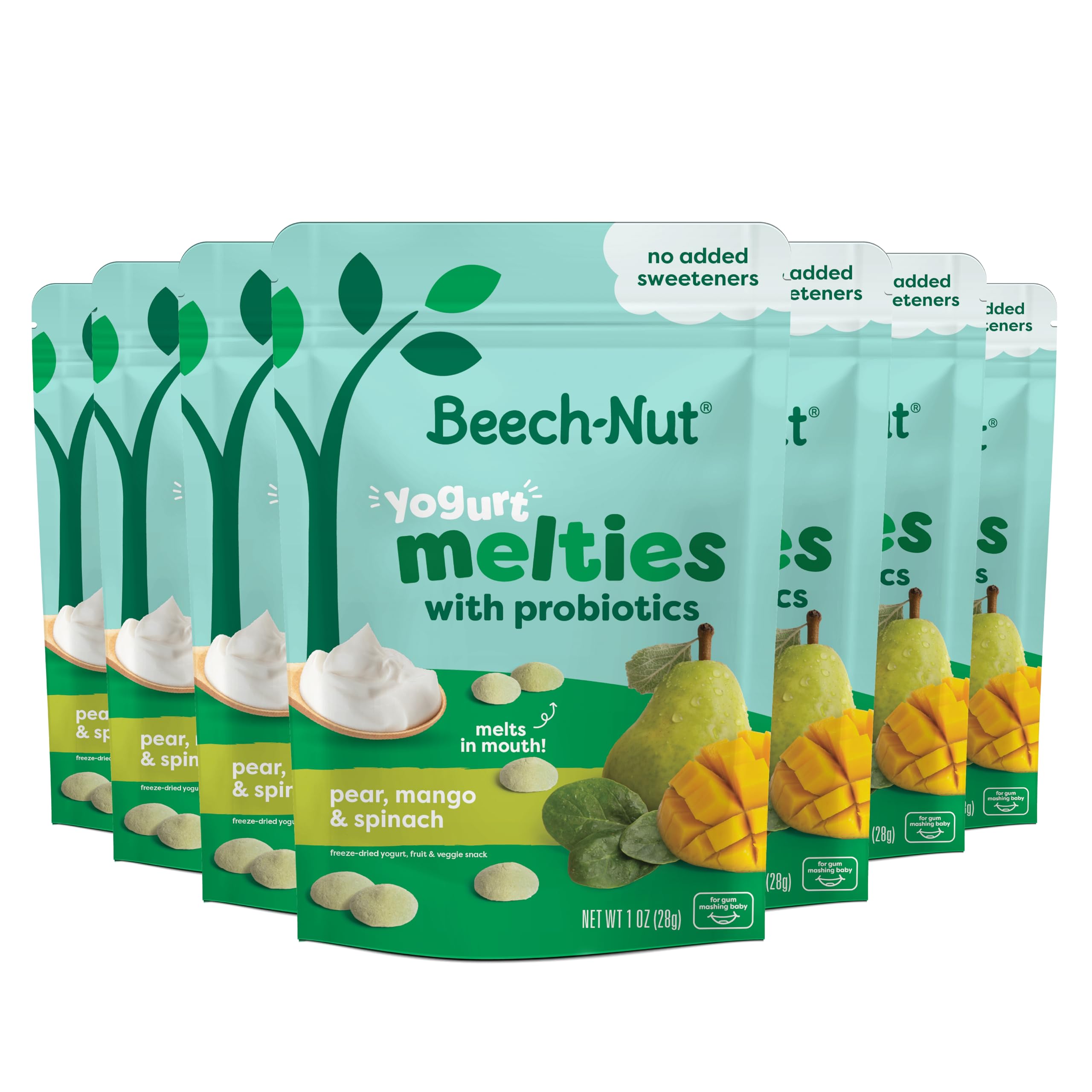 Amazon.com: Beech-Nut Probiotic Melties Baby & Toddler Snack Melts