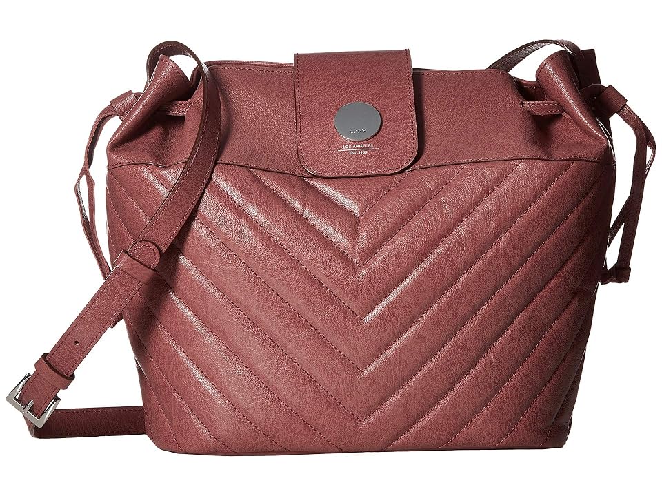 

Lodis Accessories Carmel Loren Side Drawstring (Rosewood) Drawstring Handbags, Red