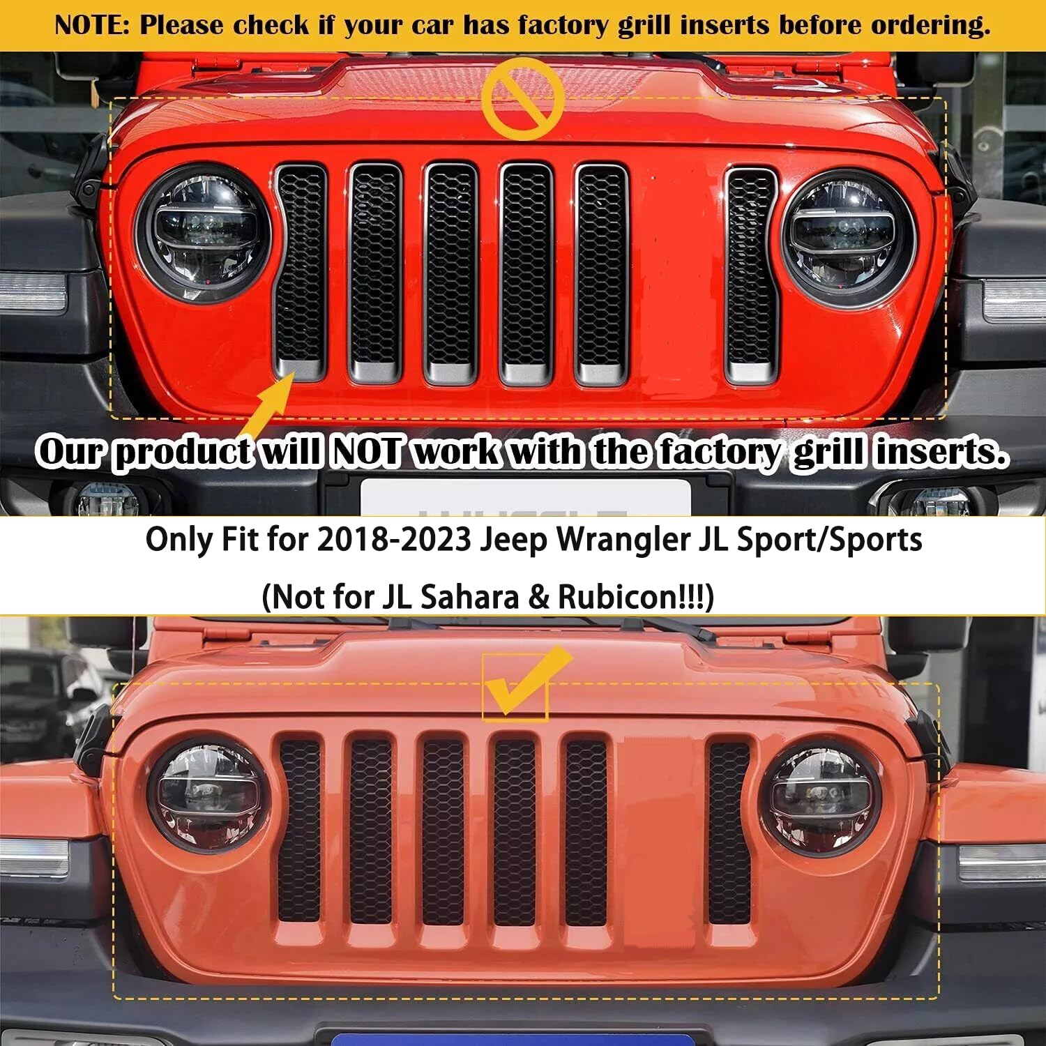 Amazon.co.jp: グリルインサート&ヘッドライトカバー 2018-2022 Jeep