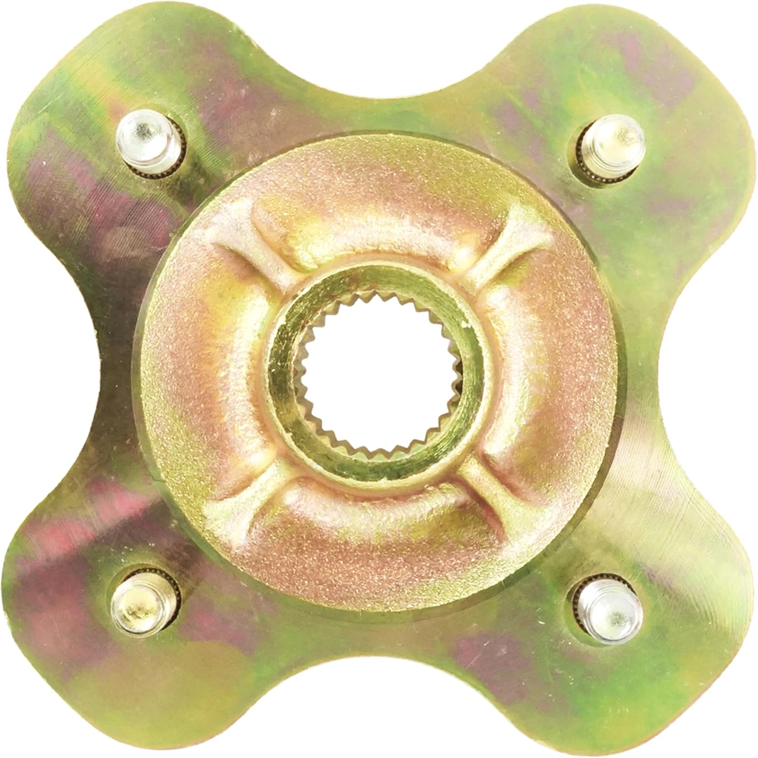 Caltric Rear Wheel Axle Hub Compatible with Yamaha Kodiak 400 Yfm400Fw FA Yfm400A 2X4 4X4 1993-2002