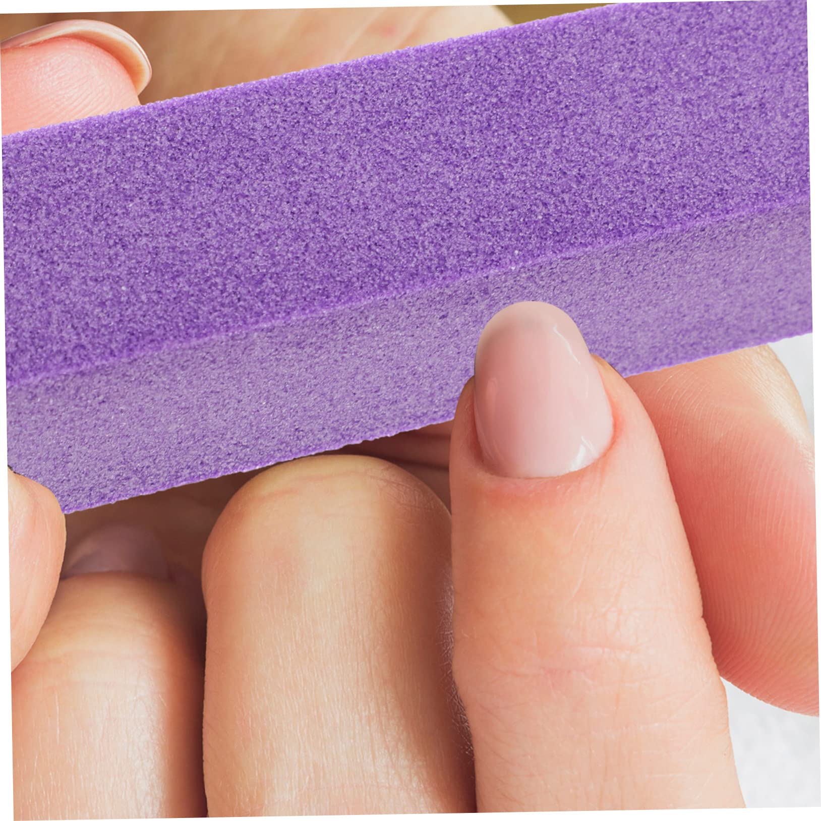 FRCOLOR 5 Set Di Lime Per Unghie Set Di Lime Per Unghie A Doppia Faccia Blocchi Abrasivi A 4 Lati Per Manicure Liscia Sicura E Comoda Da Usare 10 Pezzi * 5