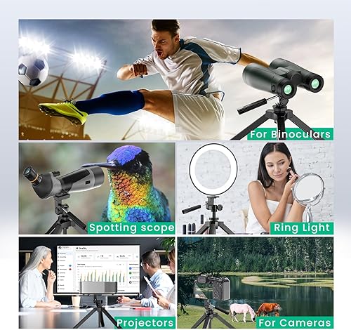 Miniatura 7 de Gosky Alcance ajustable resistente del trípode de la sobremesa binoculares telescopio cámaras DSLR otro dispositivo