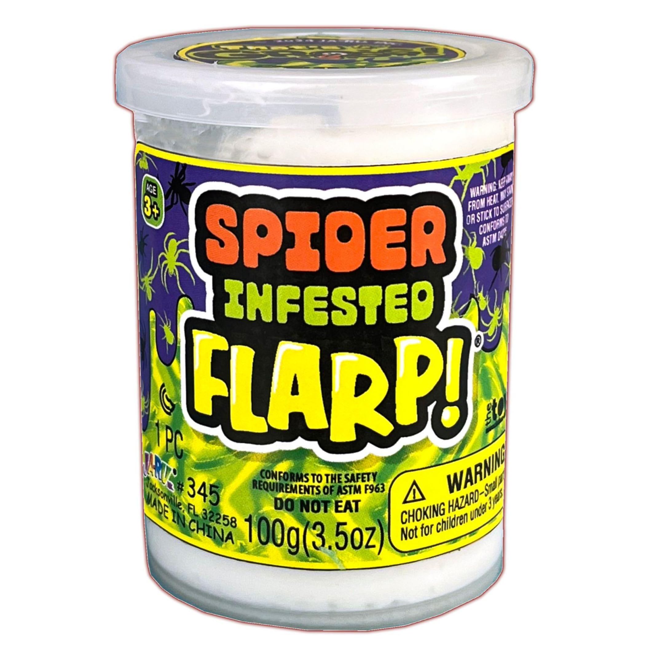 Zoo様スライム パンプキン バタースフレ Amazon.com: JA-RU Spider Infested Flarp Putty (1 Unit) Squishy
