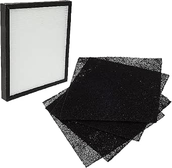 HQRP Replacement Filter Kit For Oreck Air Purifiers – 2 HEPA + 4 Carbon Pre-Filters, 6-Month Life