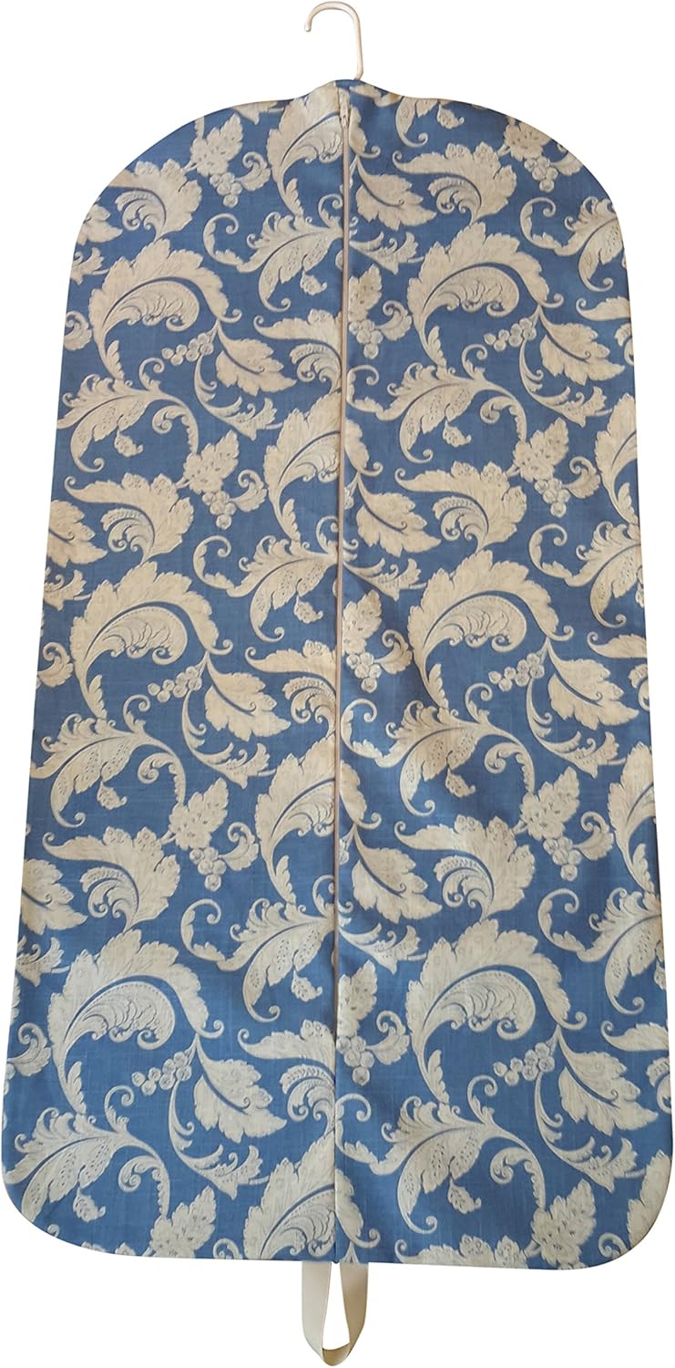 Carry It Well Women's Blue Feather Hanging Garment Bag