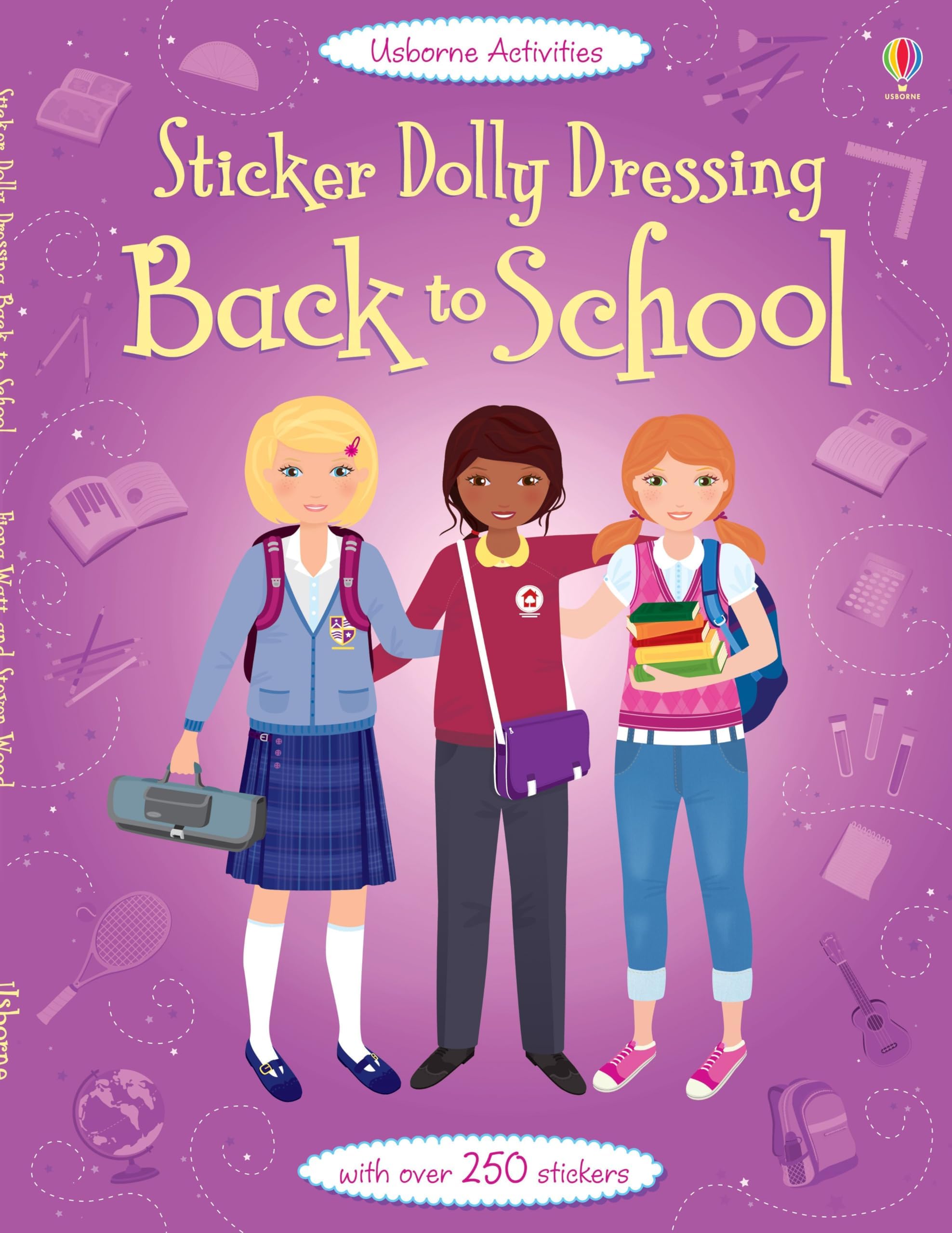 Sticker Dolly Dressing Back to School Paperback – June 1, 2015