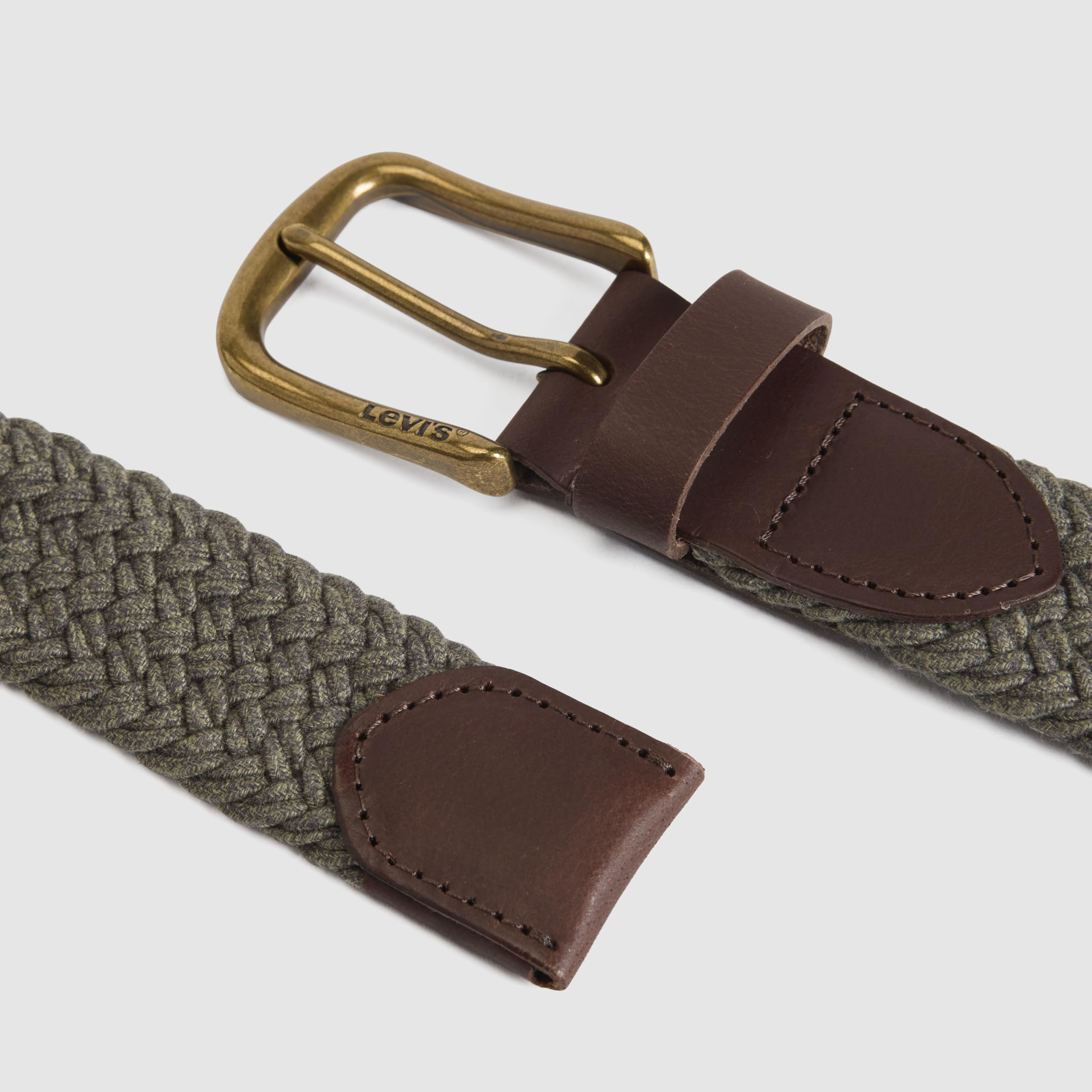 Levi's Austin Stretch Woven Belt Levi'S Damen Austin Ceinture tissée extensible, caviar, 75 Femme