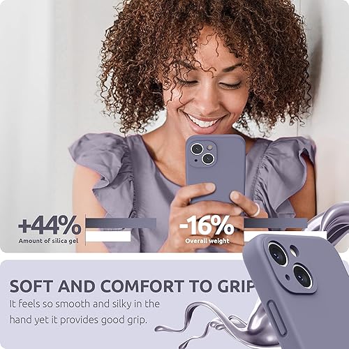 Miniatura 29 de SURPHY Compatible con iPhone 13 Mini Funda con Protector de Pantalla, (Protección de Cámara y Forro de Microfibra Suave) Funda de Teléfono